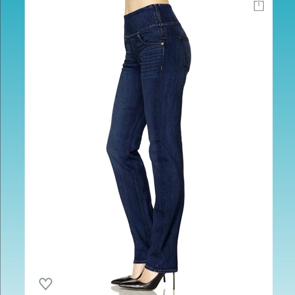 SPANX The Signature Straight High Waist Leg Jeans